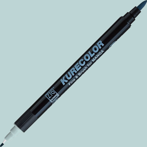 Zig Kurecolor Fine & Brush for Manga Çizim Kalemi 826 Blue Gray 3 - 826 Blue Gray 3