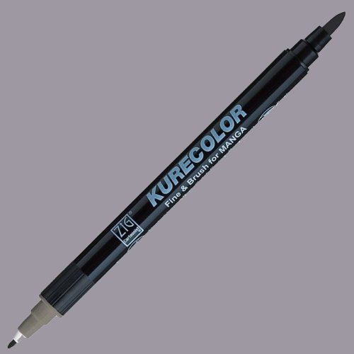 Zig Kurecolor Fine & Brush for Manga Çizim Kalemi C.6 Cool Grey - C.6 Cool Grey
