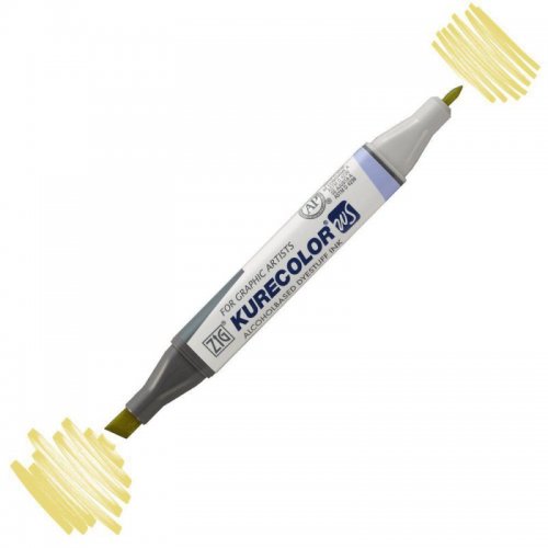 Zig Kurecolor KC3000 Twin S Marker 140 Mellow Yellow - 140 Mellow Yellow