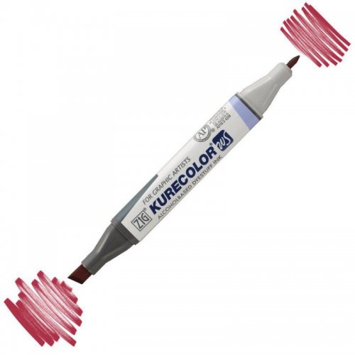 Zig Kurecolor KC3000 Twin S Marker 268 Deep Red - 268 Deep Red