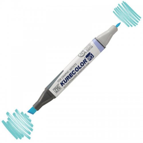Zig Kurecolor KC3000 Twin S Marker 303 Light Blue - 302 Light Blue