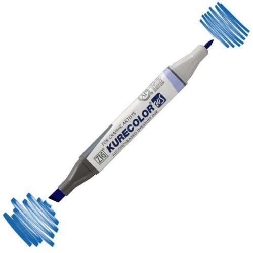 Zig Kurecolor KC3000 Twin S Marker 315 Persian Blue - 315 Persian Blue