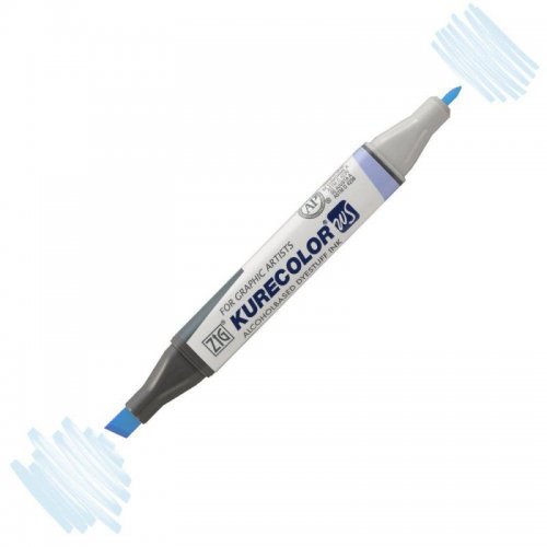 Zig Kurecolor KC3000 Twin S Marker 340 Haze Blue - 340 Haze Blue