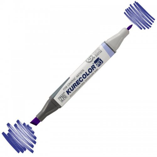 Zig Kurecolor KC3000 Twin S Marker 607 Violet - 607 Violet