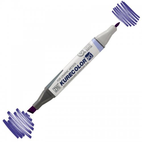 Zig Kurecolor KC3000 Twin S Marker 609 Deep Violet - 609 Deep Violet