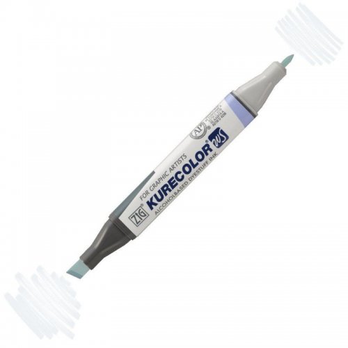 Zig Kurecolor KC3000 Twin S Marker 822 Blue Gray 1 - 822 Blue Gray 1