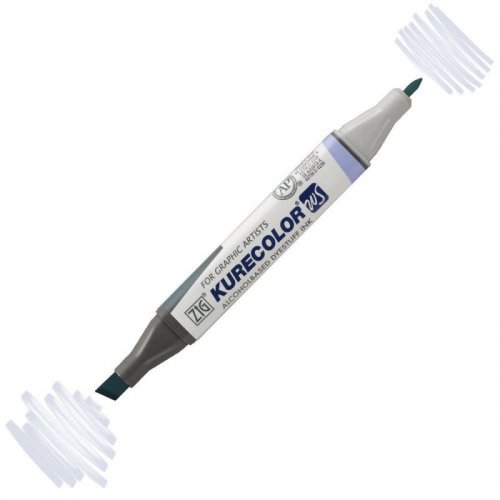 Zig Kurecolor KC3000 Twin S Marker 833 Blue Grey 2 - 825 Blue Gray 2