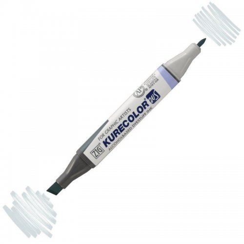 Zig Kurecolor KC3000 Twin S Marker 842 Green Gray 2 - 842 Green Gray 2