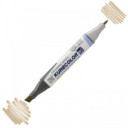 Zig Kurecolor KC3000 Twin S Marker 843 Brick Beige - 843 Brick Beige