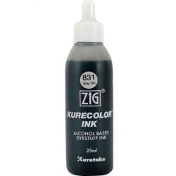 Zig - Zig Kurecolor Refill Ink Mürekkep 25ml 831 Gray Tint