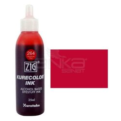 Zig - Zig Kurecolor Refill Ink Mürekkep 264 Geranium Red 25ml