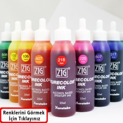 Zig - Zig Kurecolor Refill Ink Mürekkep 25ml