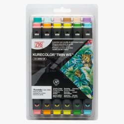 Zig - Zig Kurecolor Twin WS Marker KC3000N 12li Set 12 B3