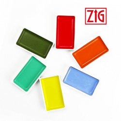 Zig - Zig Kuretake Gansai Tambi Sulu Boya