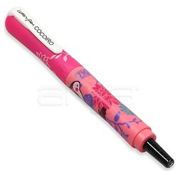 Zig Letter Pen Cocoiro Gövde+Refill PO8S Pembe - Thumbnail