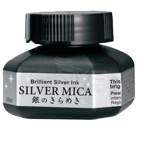 Zig Silver Mica Metalik Gümüş Mürekkep 60ml BA302-6
