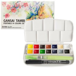 Zig Transparent Watercolor Set 14 Renk