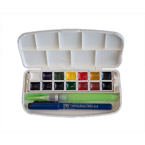 Zig Transparent Watercolor Set 14 Renk - 2